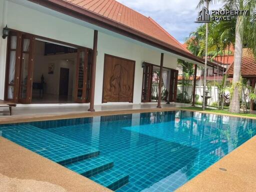 Modern Bali-Style 4 Bedroom Pool Villa In Jomtien For Rent