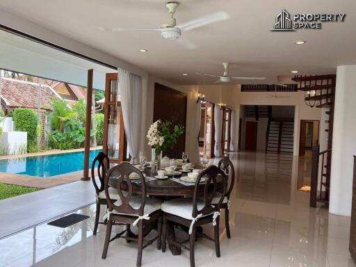 Modern Bali-Style 4 Bedroom Pool Villa In Jomtien For Rent