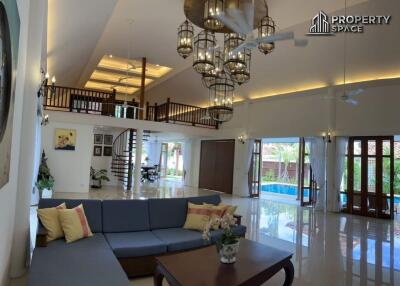 Modern Bali-Style 4 Bedroom Pool Villa In Jomtien For Rent