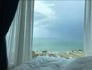 Bedroom with a Seaview and Natural Light from Window