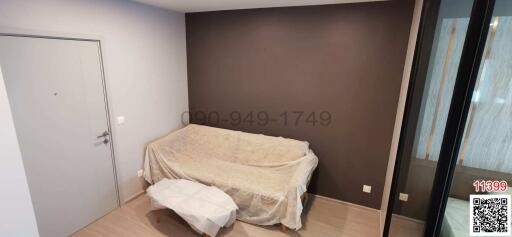 Minimalist bedroom with neutral tones and natural light