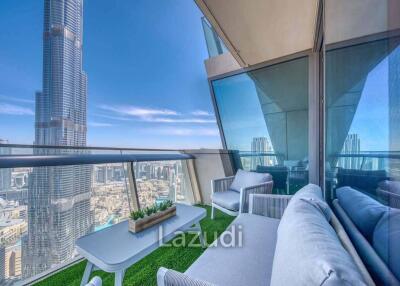 Full Khalifa View Fully Furnished High Floor