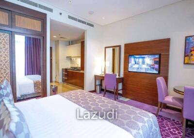 749 قدم مربع, 1 سرير, 2 حمامات فندق مدرجة بسعر AED 11,000./شهر