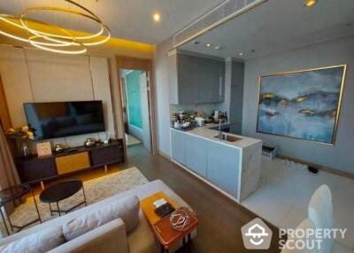 1-BR Condo at The Esse At Singha Complex near MRT Phetchaburi