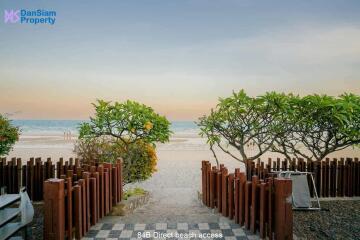 Beachfront Condo in Hua Hin Downtown at Baan Sandao