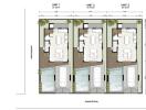 Architectural floor plan of a multi-unit residential building