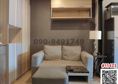 Cozy modern living room with stylish decor
