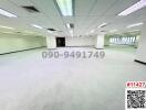 Spacious unfurnished commercial office space interior