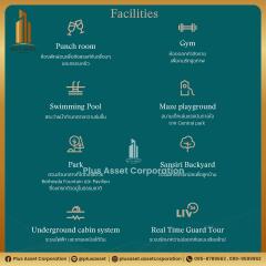 Real estate facilities and amenities infographic