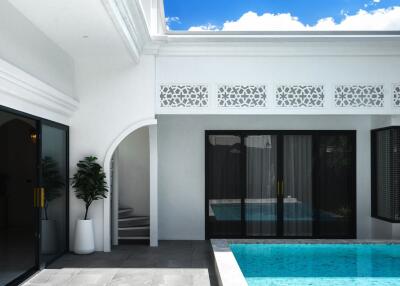 3 Bedroom Breathtaking Pool Villa in Unique Moroccan Style
