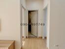 Bright and spacious hallway in modern home