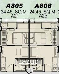 Combined 2 Bed 24.27 SQ.M Atmoz Ratchada-Huaikwang