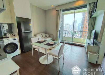 1-BR Condo at Q Asoke near MRT Phetchaburi