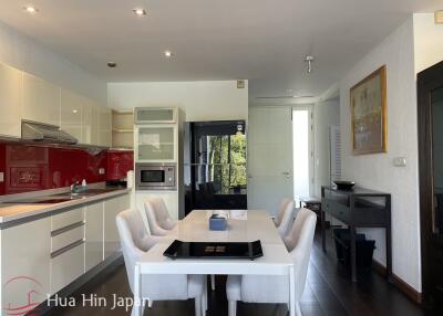 Fully Renovated, Beautiful 2 Bedroom Unit for Rent at Baan Ing Phu near Black Mountain, Hua Hin