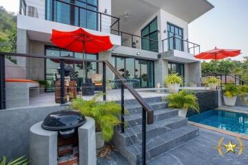 Seaview and Mountain luxury villa for sale Hua Hin