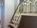 Modern staircase in a residential home