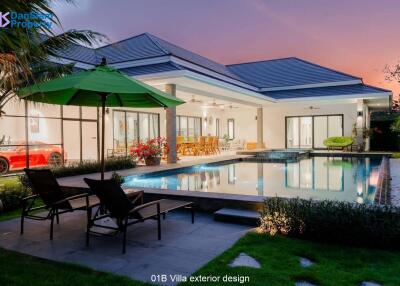 Highend 4-Bedroom pool villa in Hua Hin at The Clouds