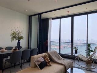 For Rent Bangkok Condo Chapter Charoennakhon Riverside Charoen Nakhon BTS Krung Thon Buri Klong San