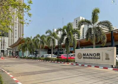 Exterior view of the Manor residential complex