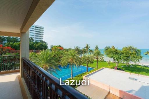 3rd Floor Beachfront Condo with Direct Sea Views