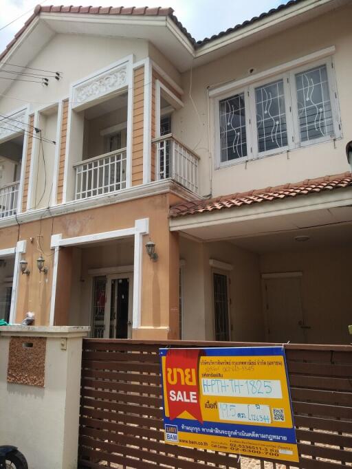 78 Sqm., 3 Beds, 2 Baths Townhouse listed for ฿ 1,290,000.