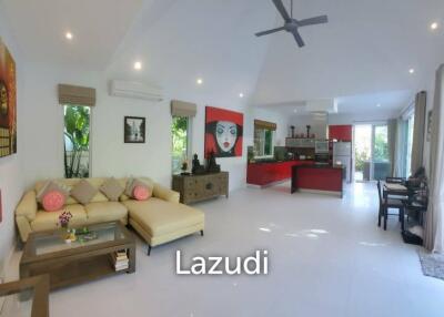 WOODLAND RESIDENCE : 3 bed stunning pool villa