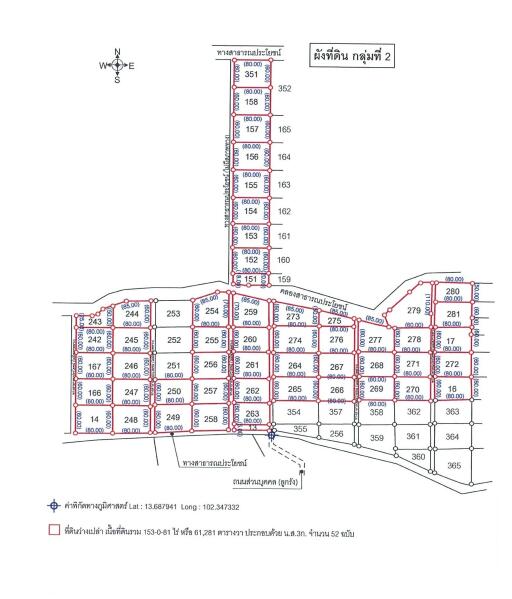 245,124 Sqm. Land listed for ฿ 12,870,000.