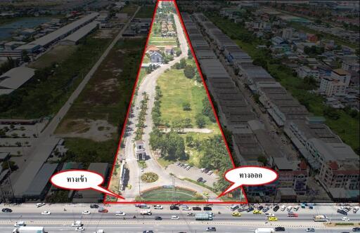 1,076 Sqm. Land listed for ฿ 5,380,000.