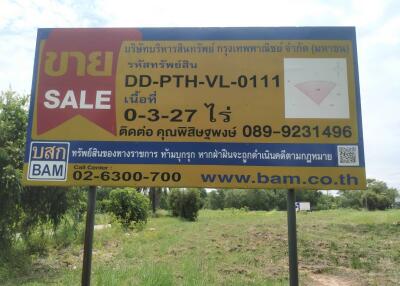 1,308 Sqm. Land listed for ฿ 6,181,000.