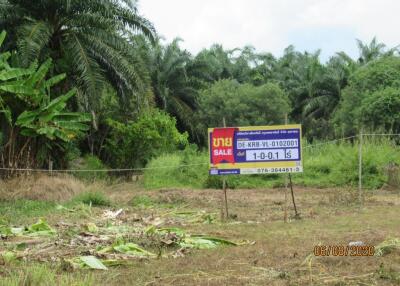 1,600 Sqm. Land listed for ฿ 3,362,000.