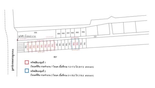 2,468 Sqm. Land listed for ฿ 2,268,000.