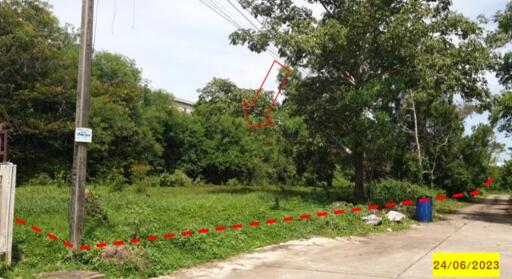 496 Sqm. Land listed for ฿ 1,670,000.