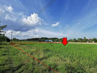 1,612 Sqm. Land listed for ฿ 1,693,000.