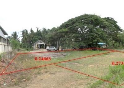 1,066 Sqm. Land listed for ฿ 882,000.