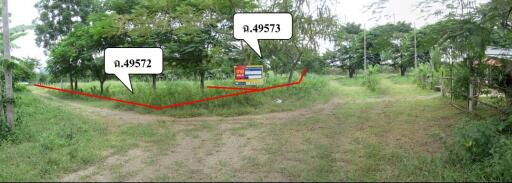 788 Sqm. Land listed for ฿ 828,000.