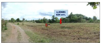 2,536 Sqm. Land listed for ฿ 533,000.