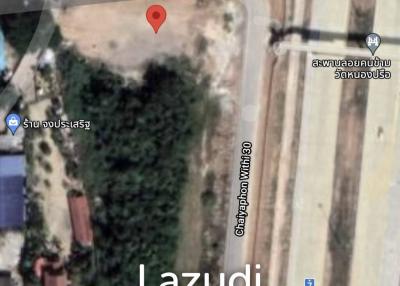 Land for sale 5  rai in Bang la mung district For housing or Factory next to the main sub street