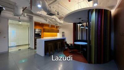 Trendy fully furnished office at central business district in Bangkok