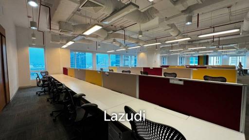 Trendy fully furnished office at central business district in Bangkok