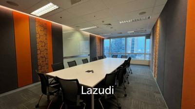 Trendy fully furnished office at central business district in Bangkok