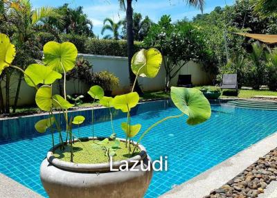 Well Designed 3 Bed Pool Villa with Established Gardens