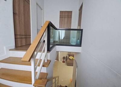 Modern staircase in a residential house