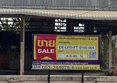 12,980 Sqm., 1 Bed Warehouse listed for ฿ 12,589,000.
