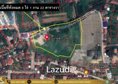 Land in Center ​of The City near Chiang Mai Airport