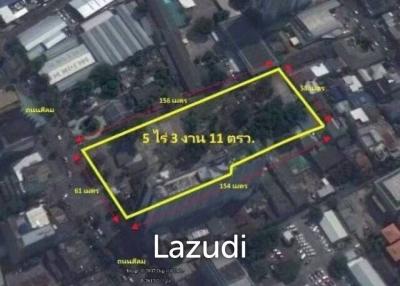 9,640 Sqm Land for sale on the Silom Road