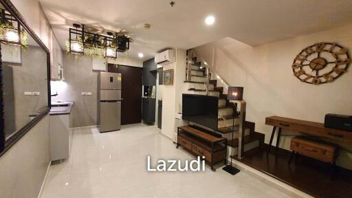 50 Sqm 1 Bed 2 Bath Duplex Condo For Sale