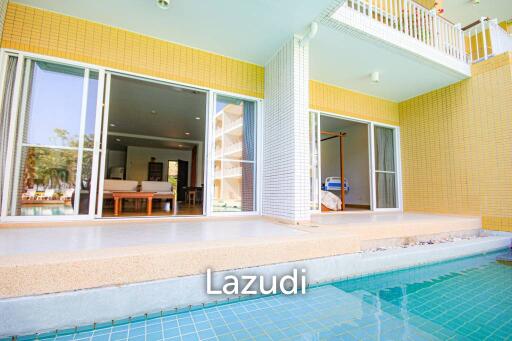 Direct Pool Access - Stunning 2 Bed 2 Bath at Baan Ploen Talay