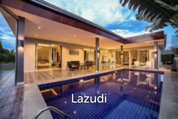 BLACK LOTUS : Quality 3 bed pool villa