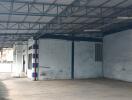 Spacious open covered area in a commercial property