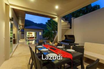 Beautiful Modern 5 bedroom villa in walking distance to Nai Harn beach,